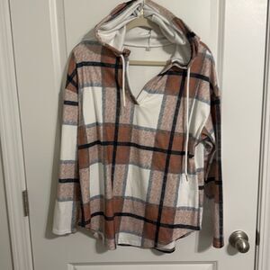 Black/Brown Pullover 